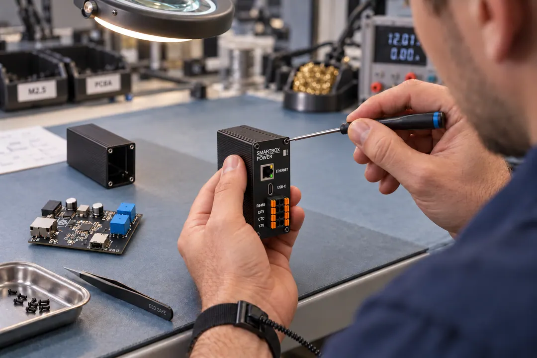 Assemblage van de Smartbox Regular